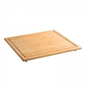 Bamboo Cutting Board με αυλάκωση χυμού στάγδην
