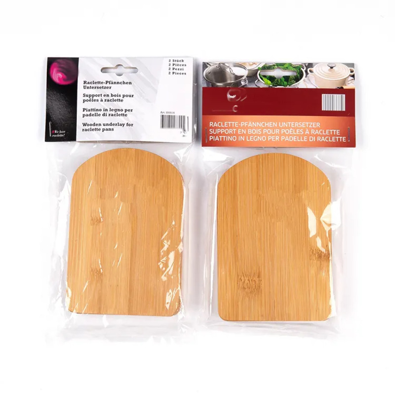 Εκτύπωση μπαμπού κοπή πλακέτας Cork Multipurpose Holder Wooden Pot Coaster